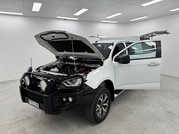2023 Isuzu D-MAX LS-U MY23 4X4 Dual Range Mineral White
