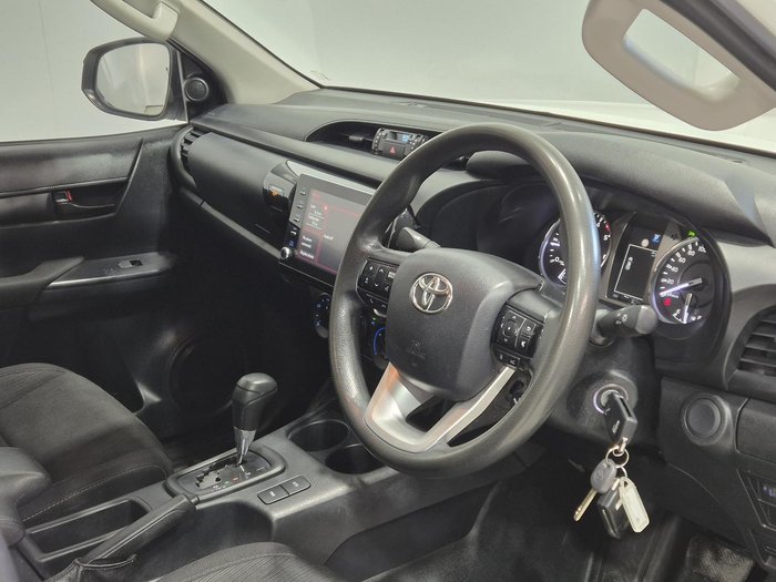 2022 Toyota Hilux SR GUN126R 4X4 Dual Range Glacier White