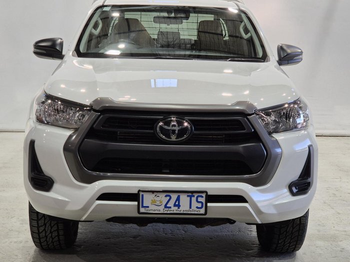 2022 Toyota Hilux SR GUN126R 4X4 Dual Range Glacier White