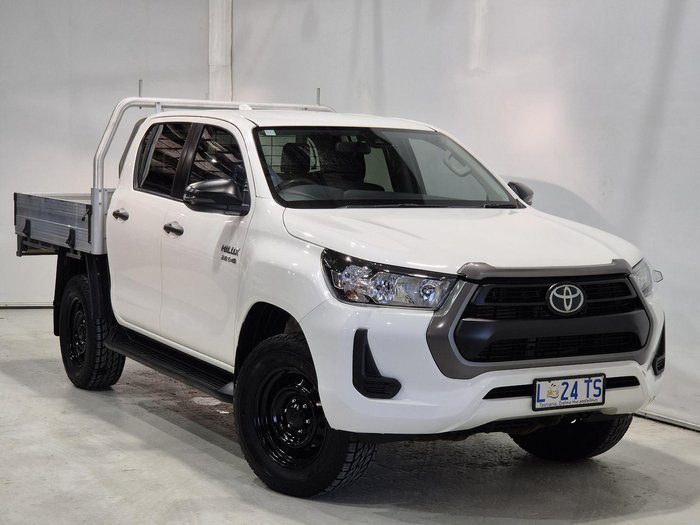 2022 Toyota Hilux SR GUN126R 4X4 Dual Range Glacier White