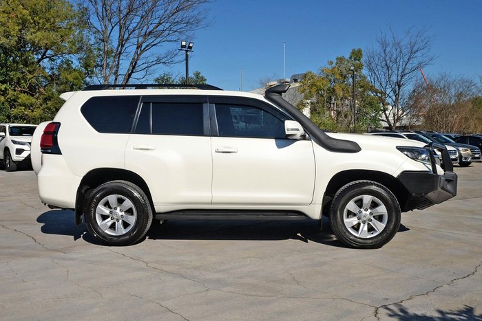 2020 Toyota Landcruiser Prado GXL GDJ150R 4X4 Dual Range Glacier White