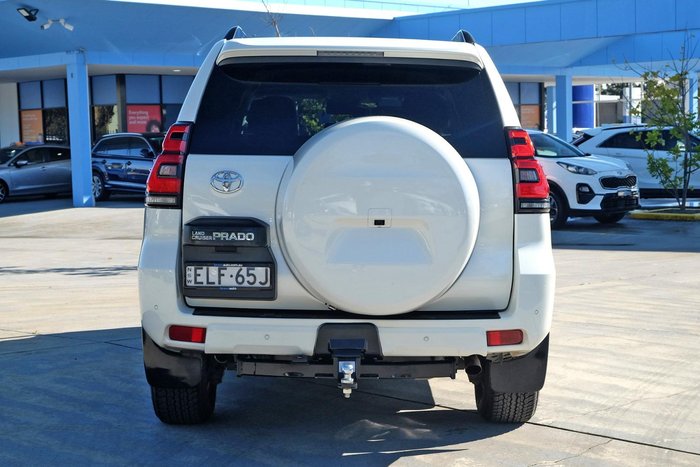 2020 Toyota Landcruiser Prado GXL GDJ150R 4X4 Dual Range Glacier White