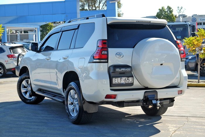 2020 Toyota Landcruiser Prado GXL GDJ150R 4X4 Dual Range Glacier White
