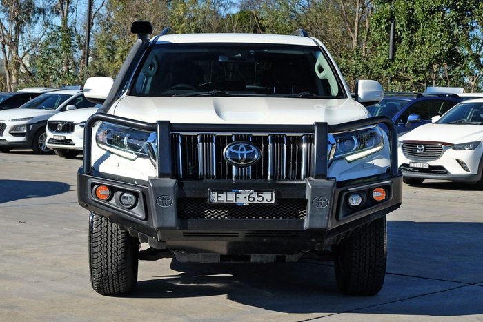 2020 Toyota Landcruiser Prado GXL GDJ150R 4X4 Dual Range Glacier White