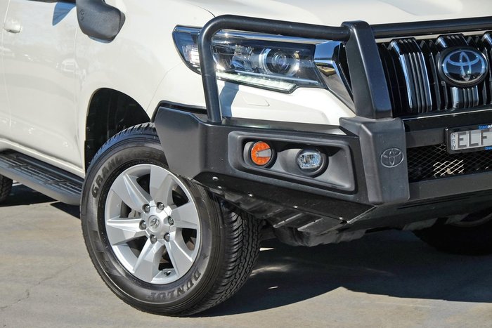 2020 Toyota Landcruiser Prado GXL GDJ150R 4X4 Dual Range Glacier White