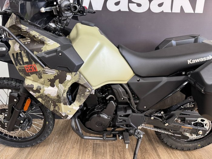 2025 Kawasaki KLR650 (KL650) ADVENTURE CAMO