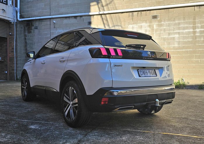 2018 Peugeot 3008 GT P84 MY18 Pearl White