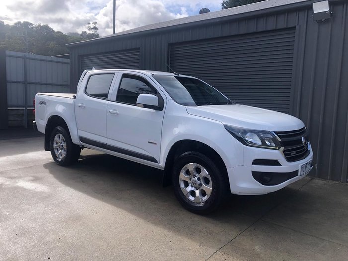 2018 Holden Colorado LS RG MY19 4X4 Dual Range Summit White