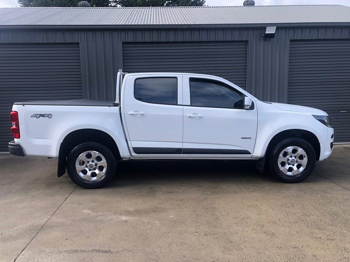2018 Holden Colorado LS RG MY19 4X4 Dual Range Summit White