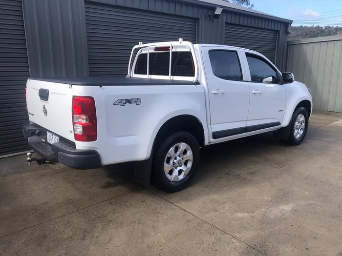 2018 Holden Colorado LS RG MY19 4X4 Dual Range Summit White