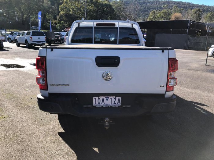 2018 Holden Colorado LS RG MY19 4X4 Dual Range Summit White