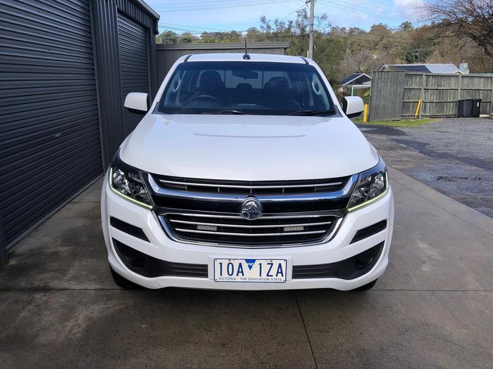 2018 Holden Colorado LS RG MY19 4X4 Dual Range Summit White