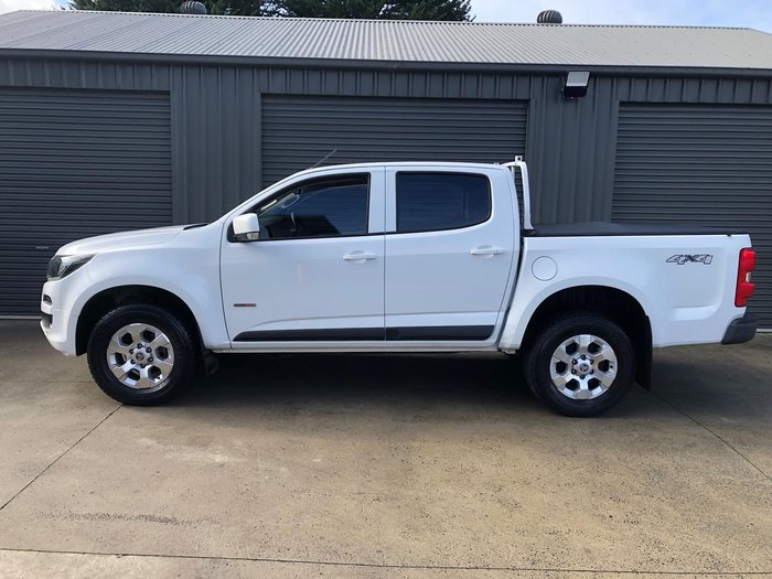 2018 Holden Colorado LS RG MY19 4X4 Dual Range Summit White