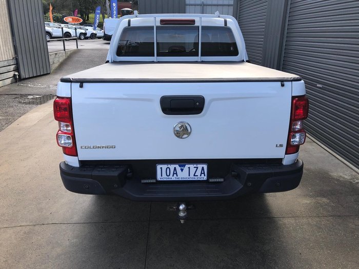 2018 Holden Colorado LS RG MY19 4X4 Dual Range Summit White