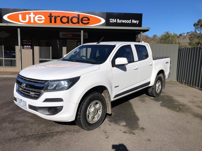 2018 Holden Colorado LS RG MY19 4X4 Dual Range Summit White