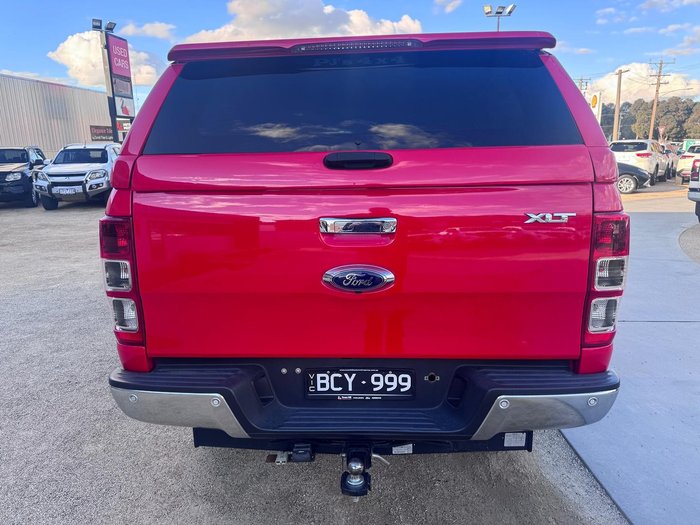 2019 Ford Ranger XLT PX MkIII MY19.75 4X4 Dual Range True Red