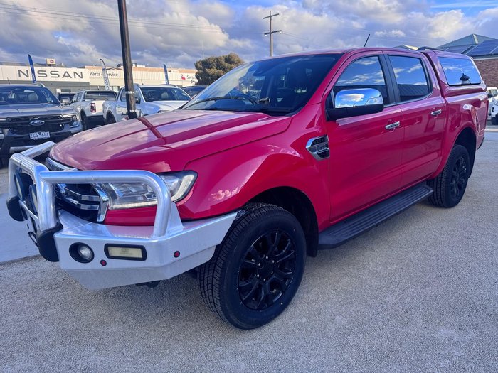 2019 Ford Ranger XLT PX MkIII MY19.75 4X4 Dual Range True Red