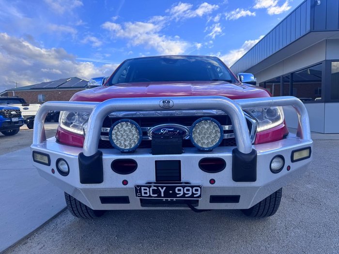 2019 Ford Ranger XLT PX MkIII MY19.75 4X4 Dual Range True Red