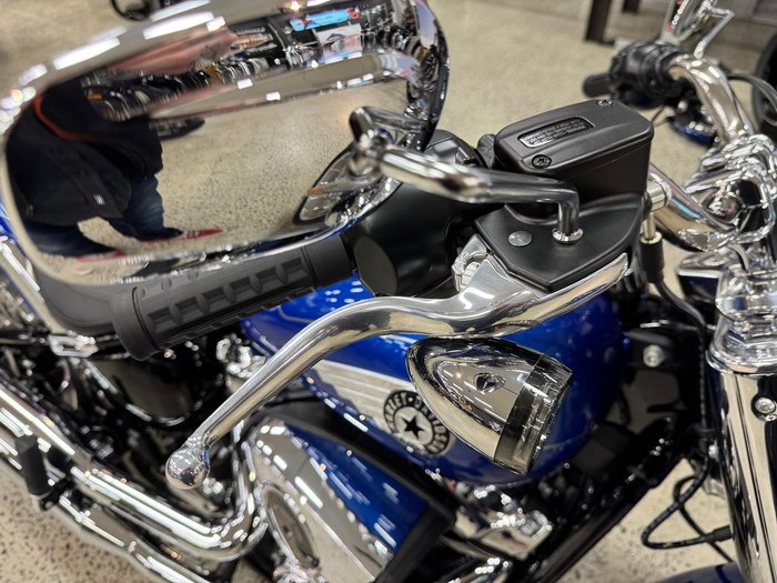 2025 Harley-Davidson Fat Boy 117 (FLFB) Softail Blue