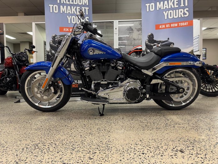 2025 Harley-Davidson Fat Boy 117 (FLFB) Softail Blue