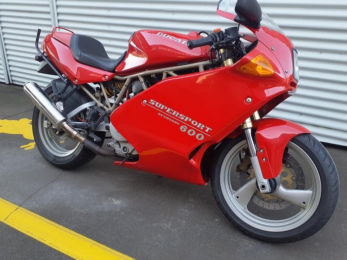 1996 Ducati 600SS Full Fairing Supersport Red