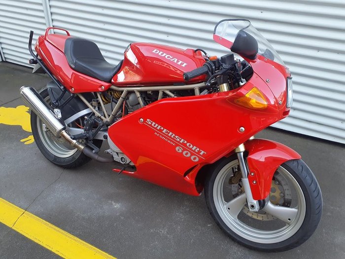 1996 Ducati 600SS Full Fairing Supersport Red