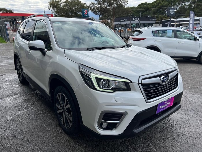 2019 Subaru Forester 2.5i Premium S5 MY19 AWD Crystal White