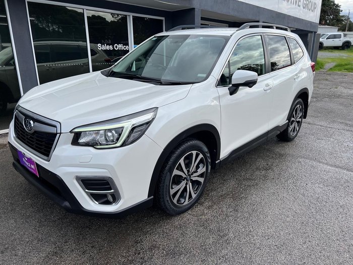 2019 Subaru Forester 2.5i Premium S5 MY19 AWD Crystal White