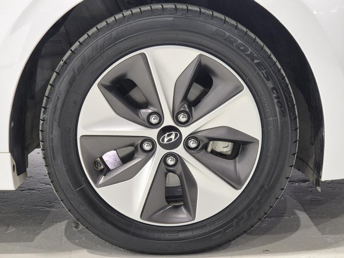 2019 Hyundai IONIQ Electric Elite AE.2 MY19 Polar White