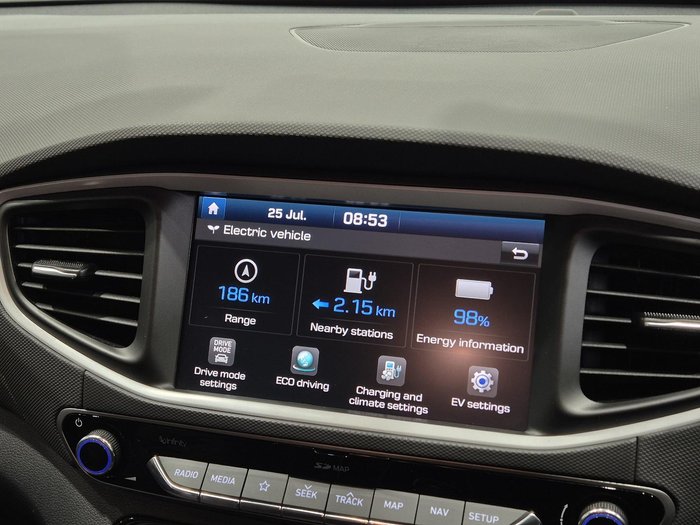 2019 Hyundai IONIQ Electric Elite AE.2 MY19 Polar White