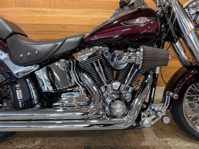 2007 Harley-davidson FLSTF FAT BOY Red