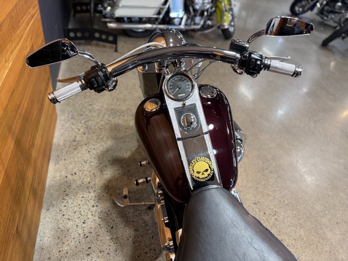 2007 Harley-davidson FLSTF FAT BOY Red