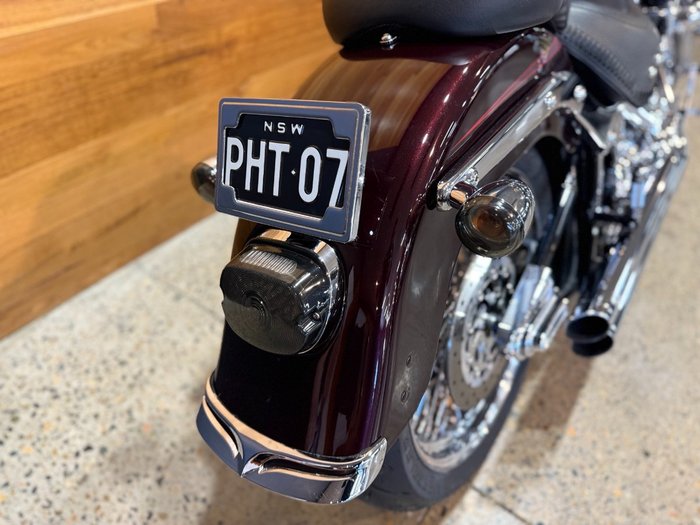 2007 Harley-davidson FLSTF FAT BOY Red