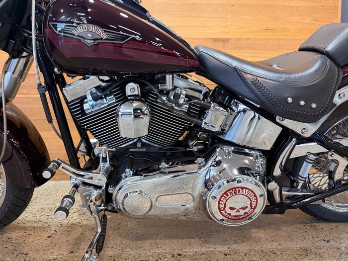 2007 Harley-davidson FLSTF FAT BOY Red