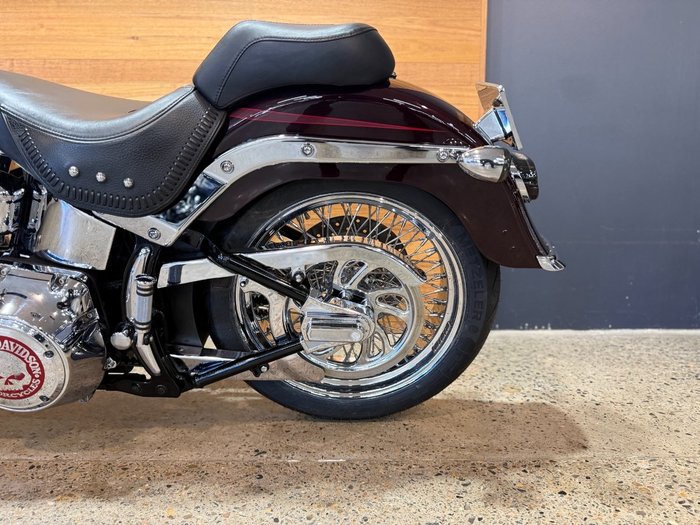 2007 Harley-davidson FLSTF FAT BOY Red