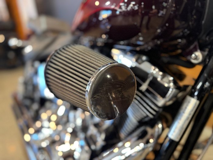 2007 Harley-davidson FLSTF FAT BOY Red