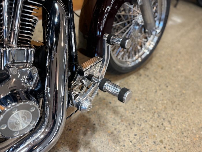 2007 Harley-davidson FLSTF FAT BOY Red