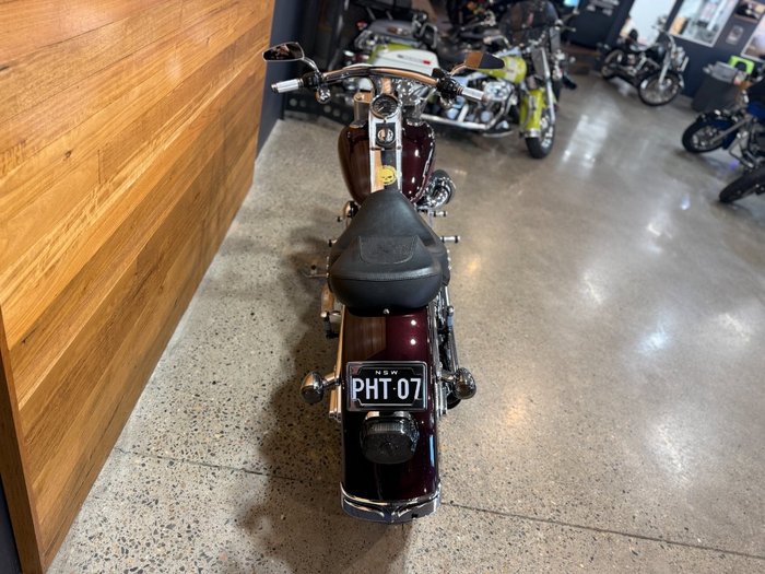 2007 Harley-davidson FLSTF FAT BOY Red