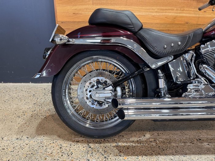 2007 Harley-davidson FLSTF FAT BOY Red