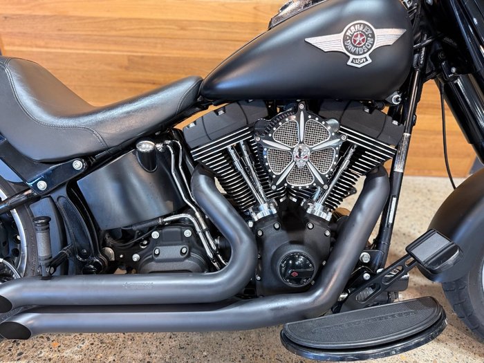 2010 Harley-davidson FLSTFB FAT BOY LO Black