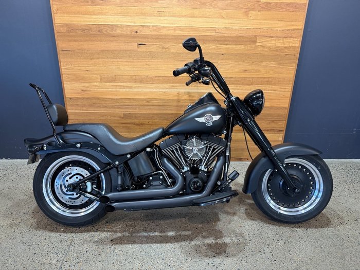 2010 Harley-davidson FLSTFB FAT BOY LO Black