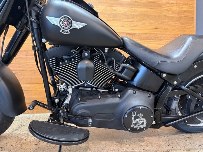 2010 Harley-davidson FLSTFB FAT BOY LO Black