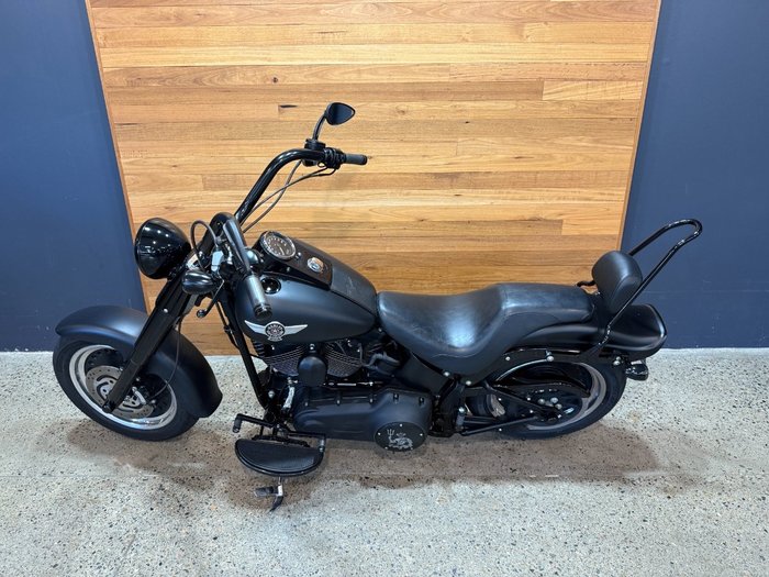 2010 Harley-davidson FLSTFB FAT BOY LO Black