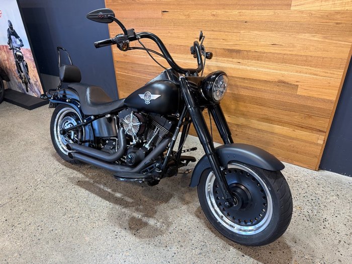 2010 Harley-davidson FLSTFB FAT BOY LO Black