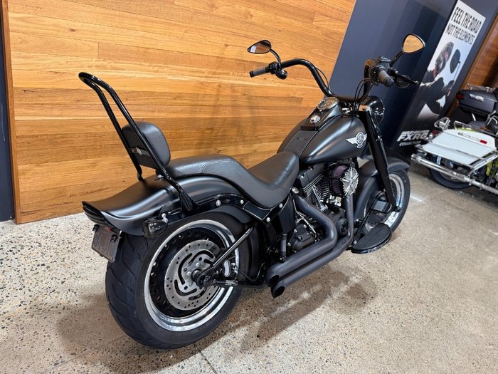 2010 Harley-davidson FLSTFB FAT BOY LO Black