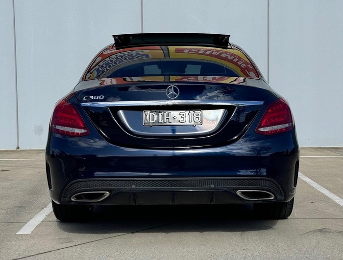2017 Mercedes-Benz C-Class C300 W205 Blue