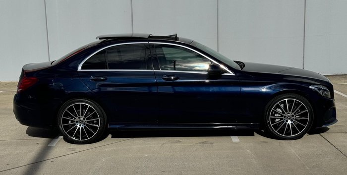 2017 Mercedes-Benz C-Class C300 W205 Blue