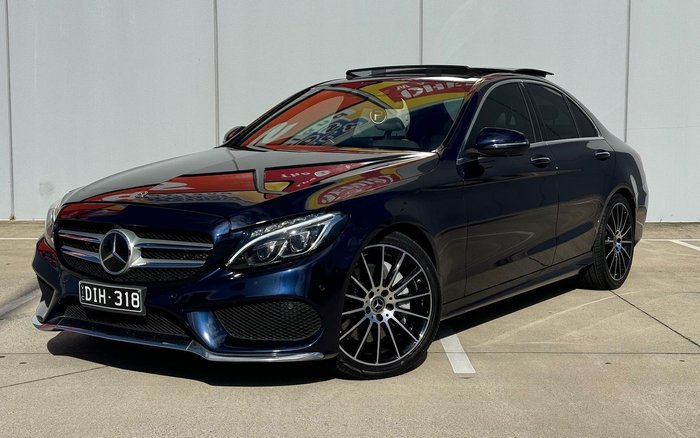 2017 Mercedes-Benz C-Class C300 W205 Blue