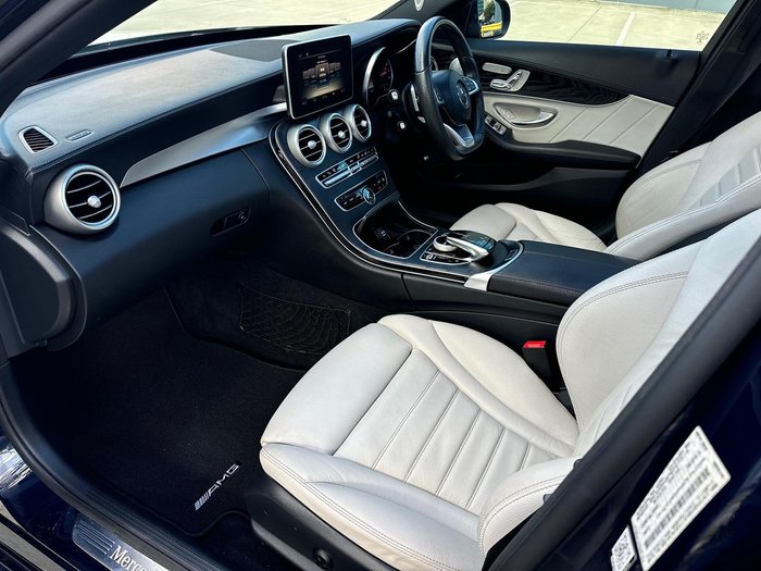 2017 Mercedes-Benz C-Class C300 W205 Blue