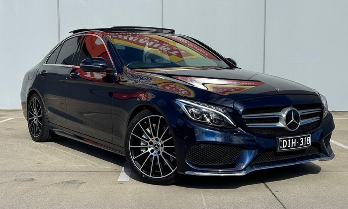 2017 Mercedes-Benz C-Class C300 W205 Blue